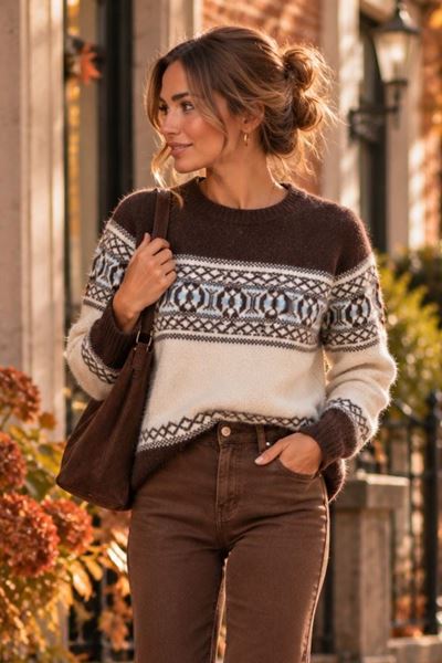 Afbeelding van Pull - Selected by My Wish - 388180 - choco