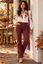 Picture of Broek - Selected by My Wish - Y6759 - bordeaux