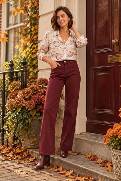 Picture of Bloes - Selected by My Wish - 6617-F577 - bordeaux