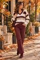Afbeelding van Broek - Selected by My Wish - Y6511 - burgundy