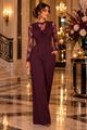 Afbeelding van Jumpsuit - Amélie & Amélie - Orlaya - Aubergine