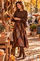 Picture of Pull - Vila Joy - Nolana - dark brown